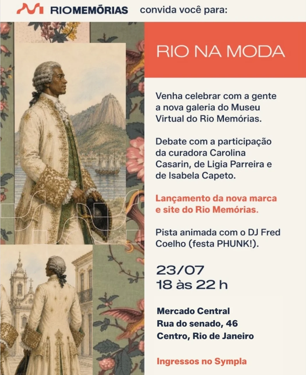 Rio Memórias lança galeria sobre moda carioca no Centro
