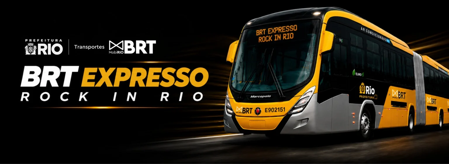Rock in Rio terá MetrôRio 24h integrado a BRT direto até o festival