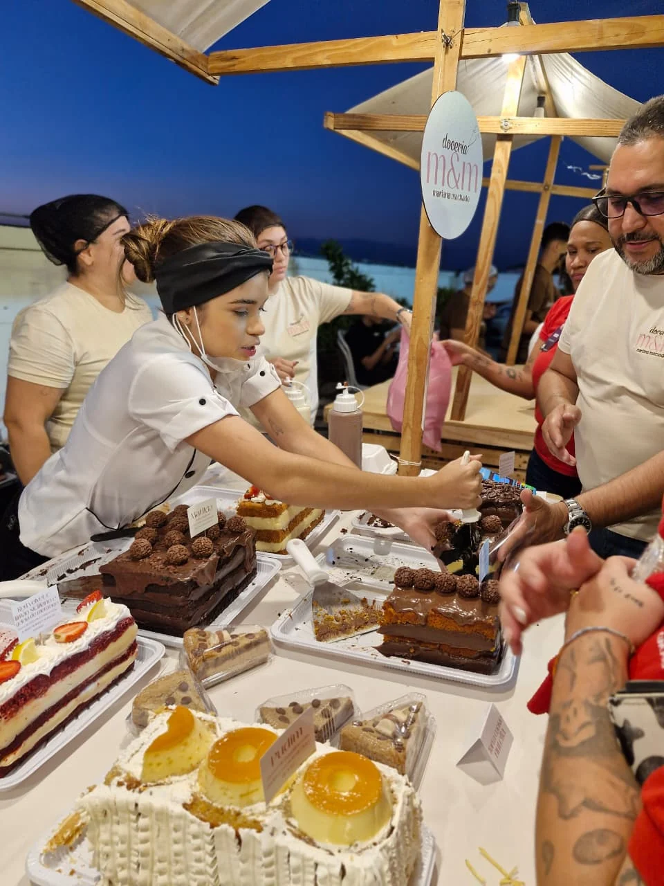 Shopping Metropolitano Barra recebe festival com 16 marcas de tortas e doces em fatias