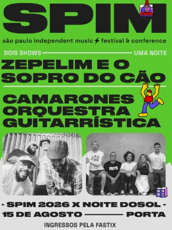 SPIM 2026 leva Noite DoSol à Porta com duas bandas do Nordeste 1 SPIM 2026 leva Noite DoSol à Porta com duas bandas do Nordeste