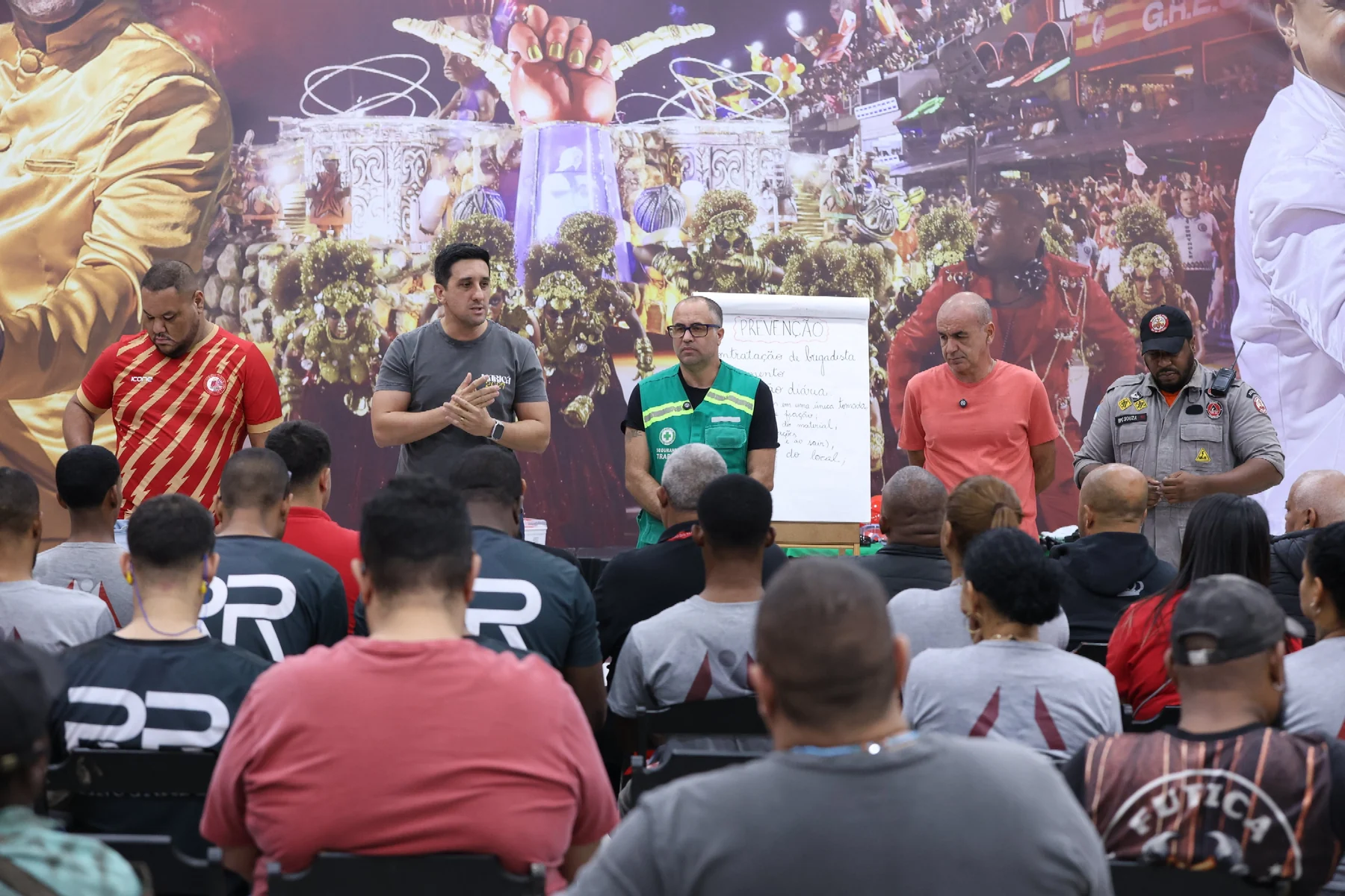 União de Maricá reforça segurança no barracão para o Carnaval 2027