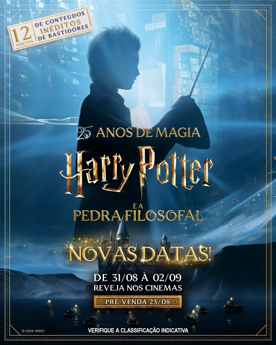 Alta demanda estende sessões de Harry Potter nos cinemas 2 Alta demanda estende sessões de Harry Potter nos cinemas