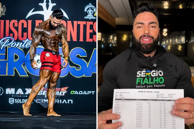 Aos 40, bicampeão do Mister Universo faz antidoping para provar físico
