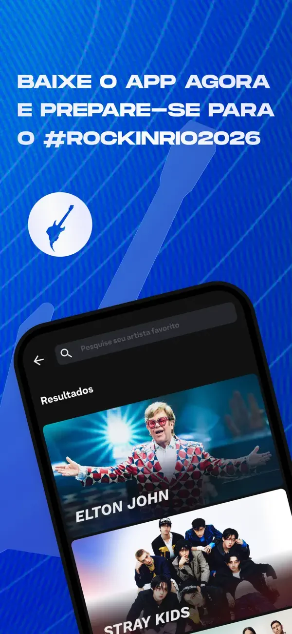 App do Rock in Rio 2026 libera horários de shows e roteiro no Instagram