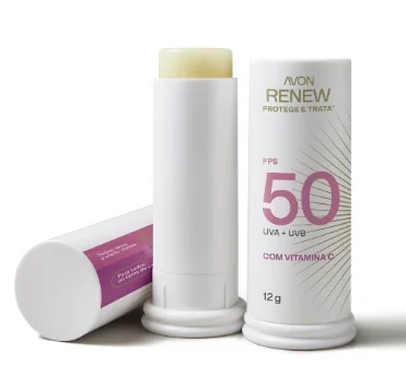 Avon Renew lança protetor solar em bastão com vitamina C e alto FPS
