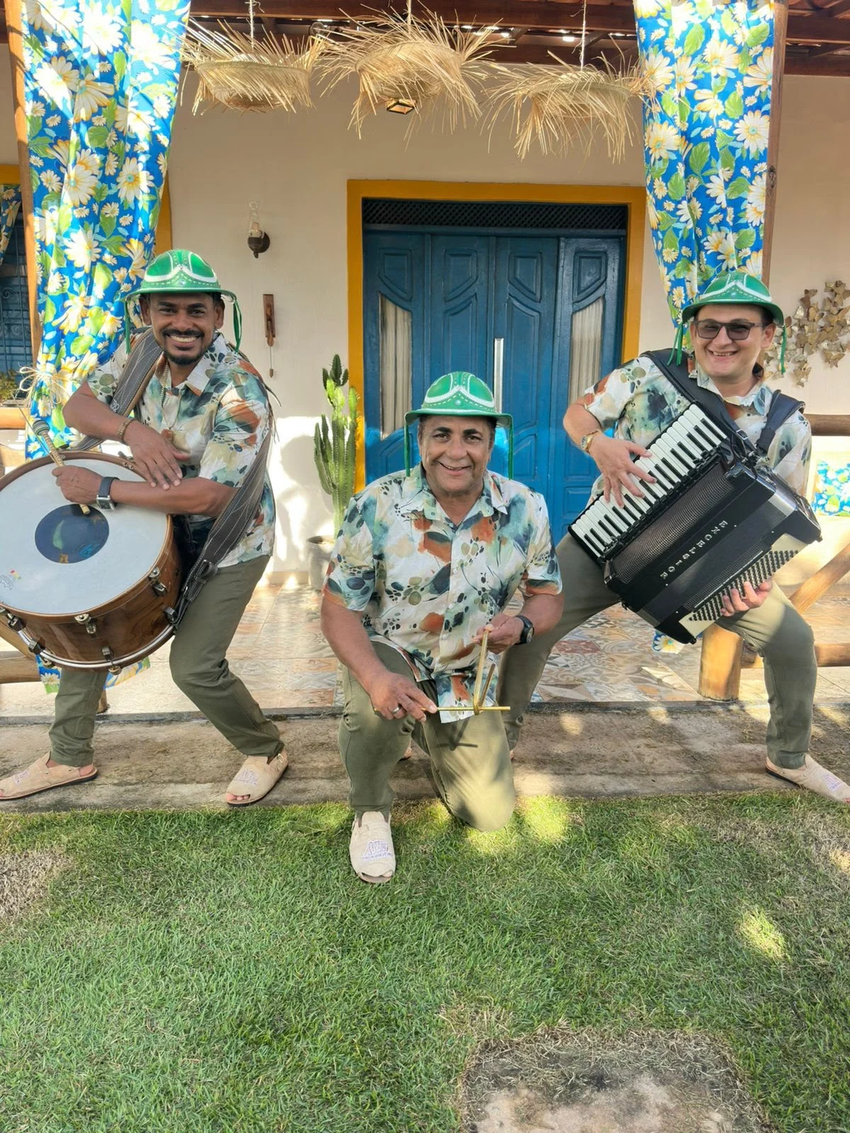 Baile do Trio estreia no Clube dos Democráticos com Trio Nordestino