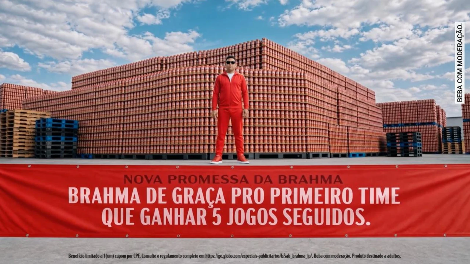 brahma promete cerveja gratis ao primeiro time com 5 vitorias featured