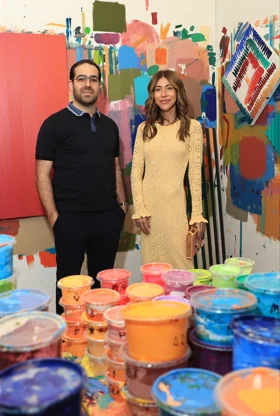 Carol Bassi une arte e moda em imersão criativa com David José
