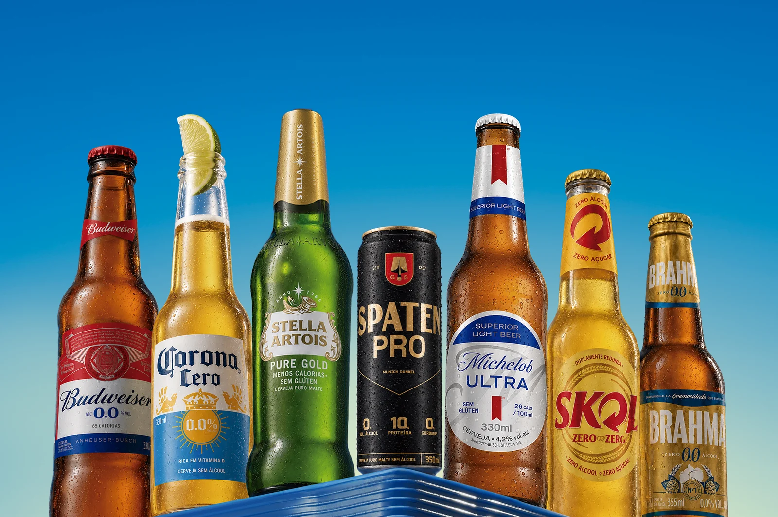 Cervejas sem álcool e de baixa caloria disparam e vencem prêmio mundial 1 Cervejas sem álcool e de baixa caloria disparam e vencem prêmio mundial