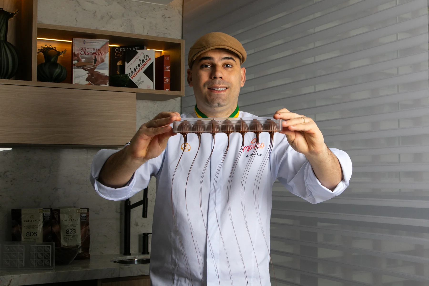 Chocolatier brasileiro vai à final mundial com apoio de resort