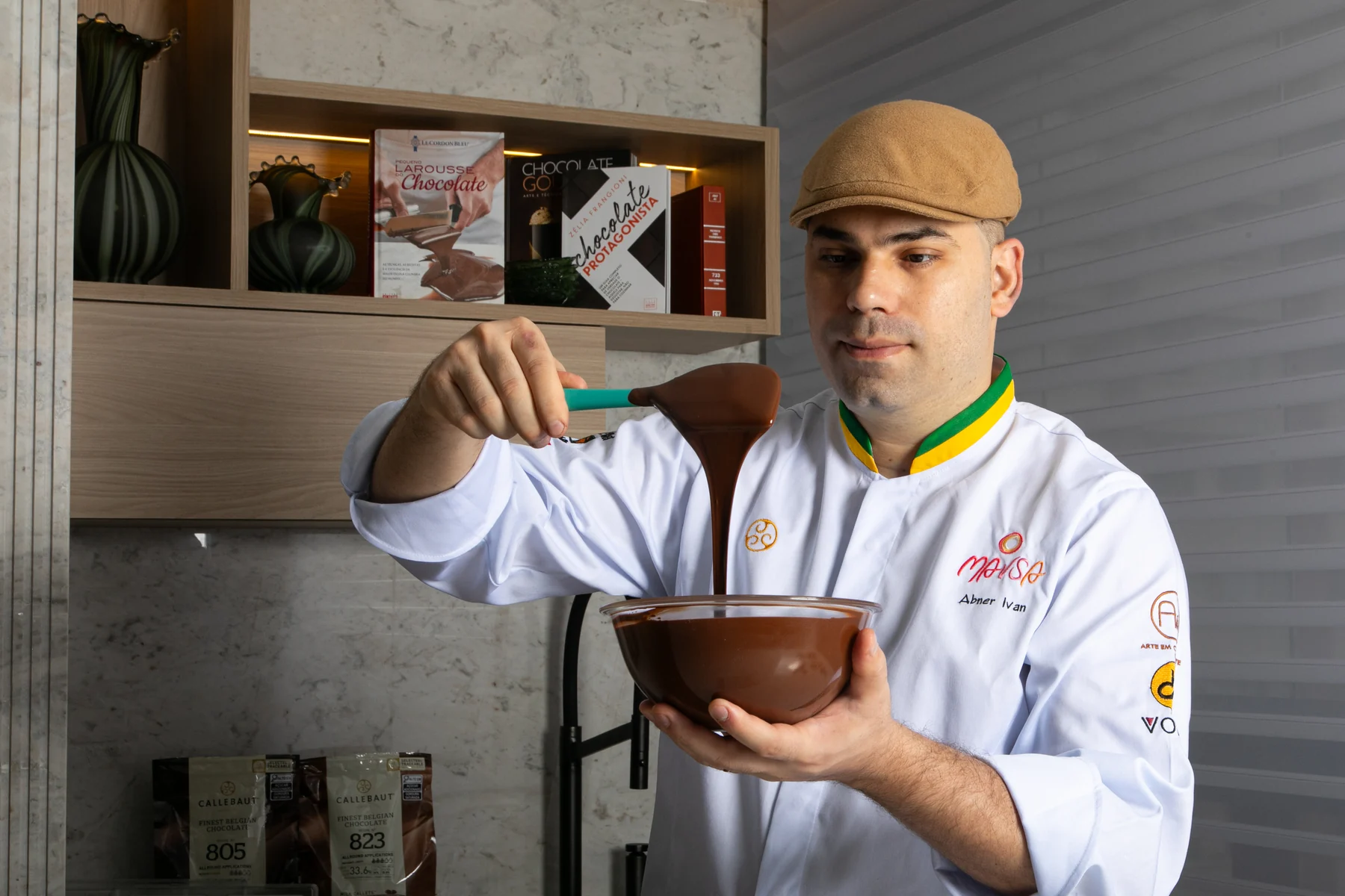Chocolatier brasileiro vai à final mundial com apoio de resort