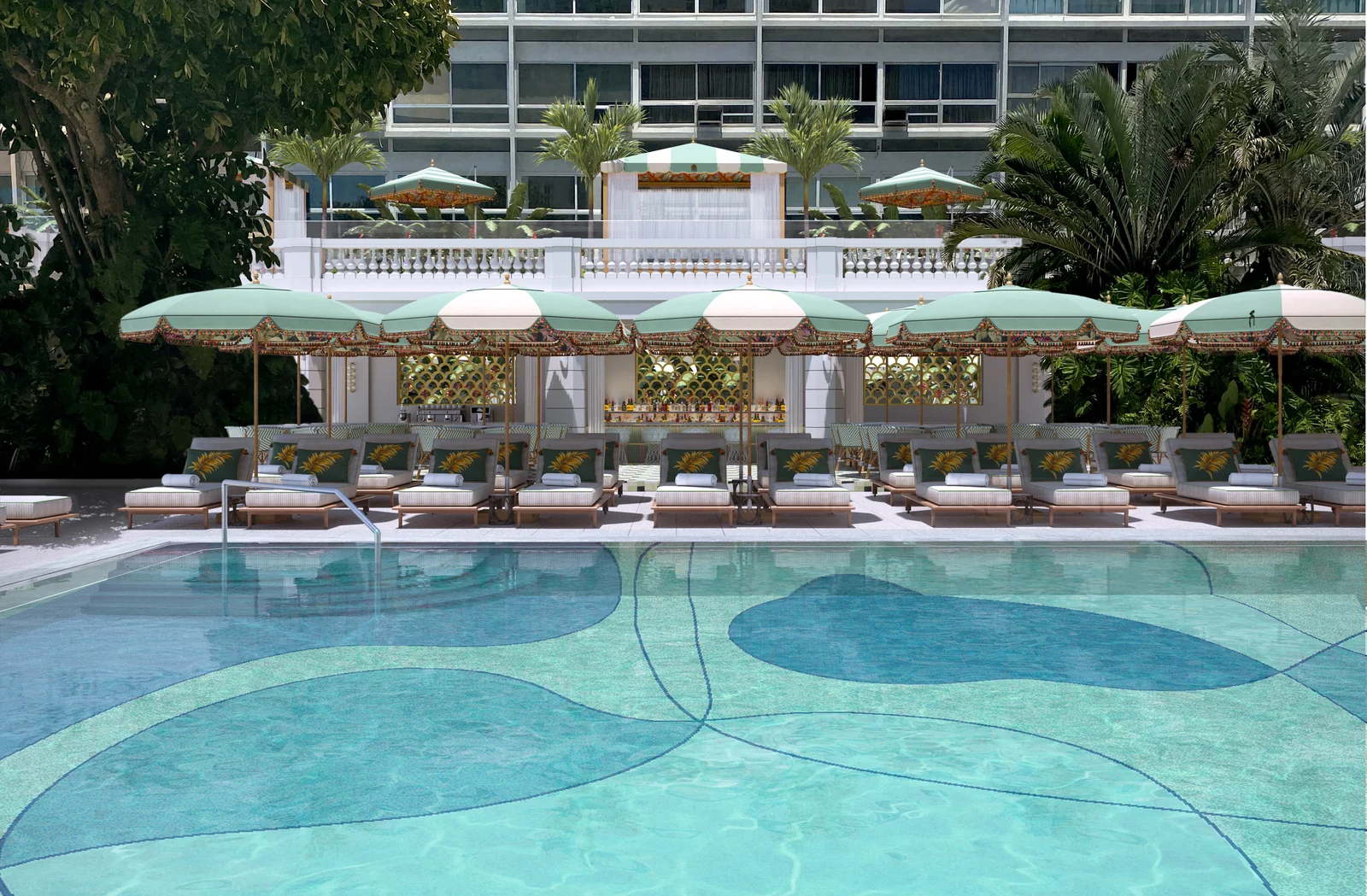 Copacabana Palace reinventa Edifício Piscina com refúgio de bem-estar