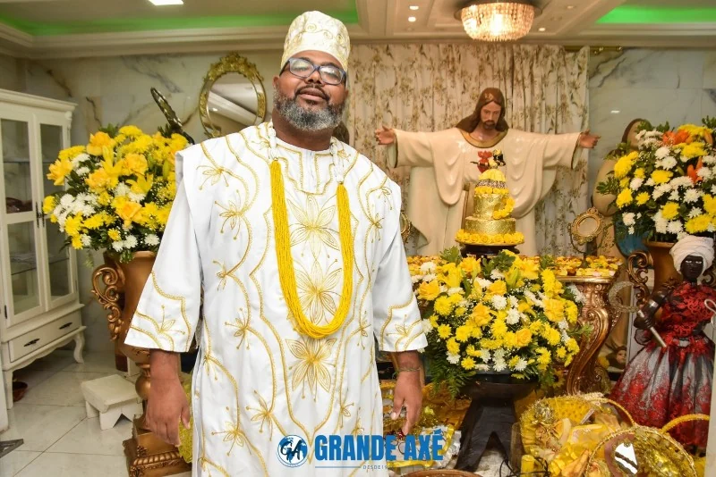 Exu da Grande Rio participa de marcha por liberdade religiosa
