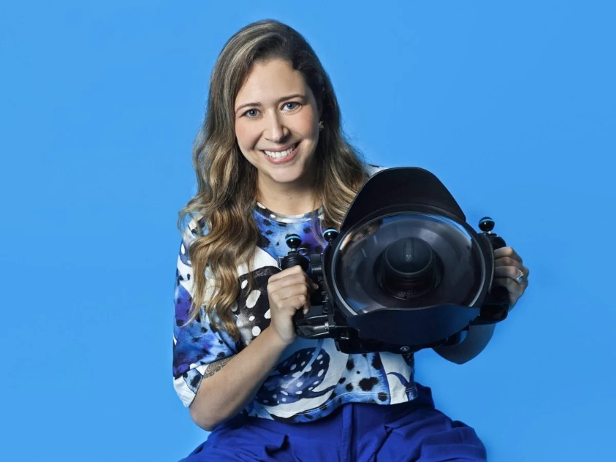 Fabi Fregonesi trocou a publicidade pela fotografia subaquática