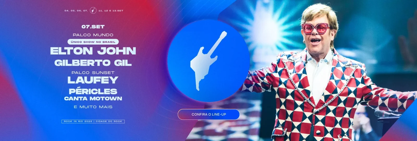 Fãs correm por últimos ingressos para ver Elton John no Rock in Rio