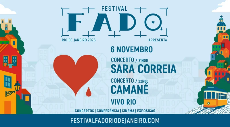 Festival Fado traz atmosfera dos bairros de Lisboa para shows e imersão cultural