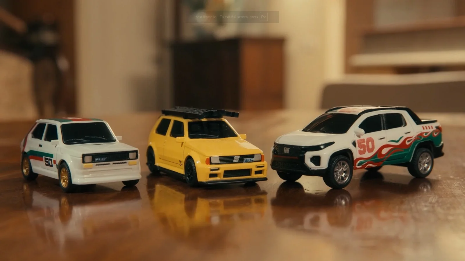 Fiat lança miniaturas e ativa viagens em ação de 50 anos