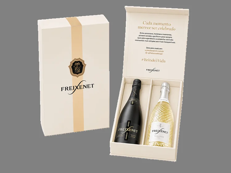 Freixenet aposta em caixa premium com dois espumantes