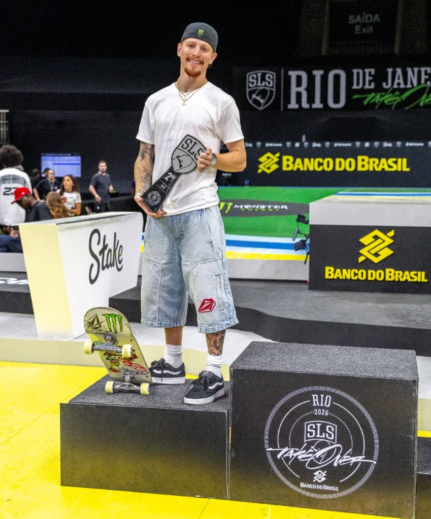 G-Shock celebra prata de Giovanni Vianna no Maracanãzinho