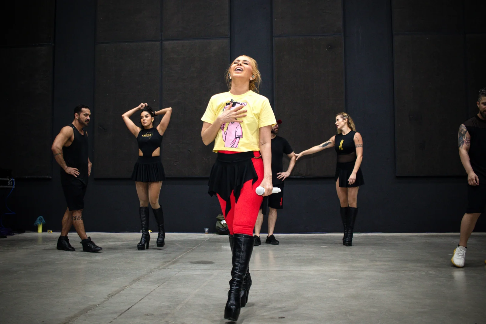 Joelma e Viviane Batidão afinam detalhes para show no Rock in Rio