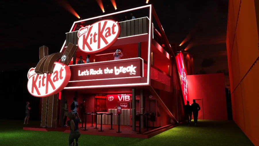 KitKat leva estande de três andares e collabs de moda ao Rock in Rio 2026 1 KitKat leva estande de três andares e collabs de moda ao Rock in Rio 2026