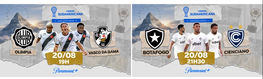 Libertadores, Sul-Americana e UFC agitam transmissões decisivas da semana