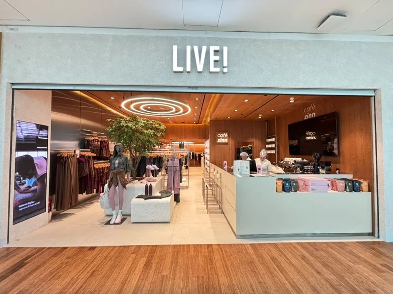 LIVE! abre loja conceito com cafeteria própria no VillageMall 1 LIVE! abre loja conceito com cafeteria própria no VillageMall