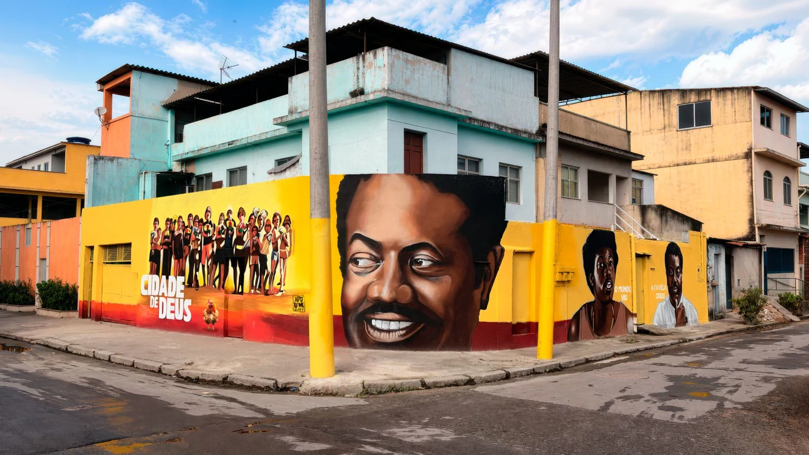 Mural transforma beco da Cidade de Deus em ponto turístico mural transforma beco da cidade de deus em ponto turistico featured