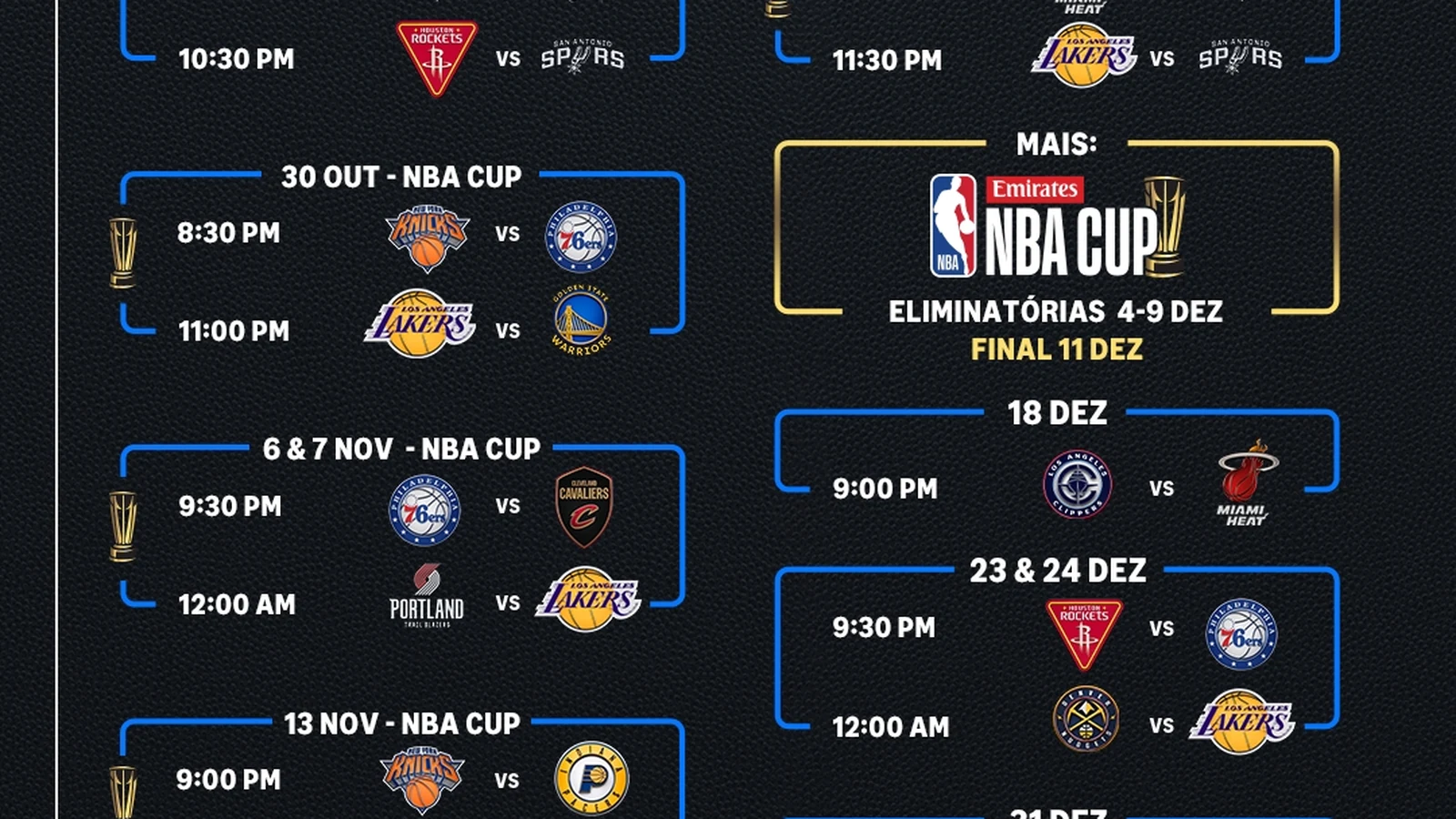 NBA no Prime Video: streaming revela primeiros jogos da temporada 2026-27 nba no prime video streaming revela primeiros jogos da temporada 2026 27 featured