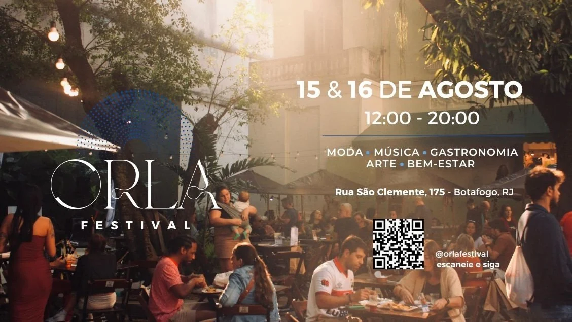 Orla Festival transforma casarão de Botafogo em polo criativo