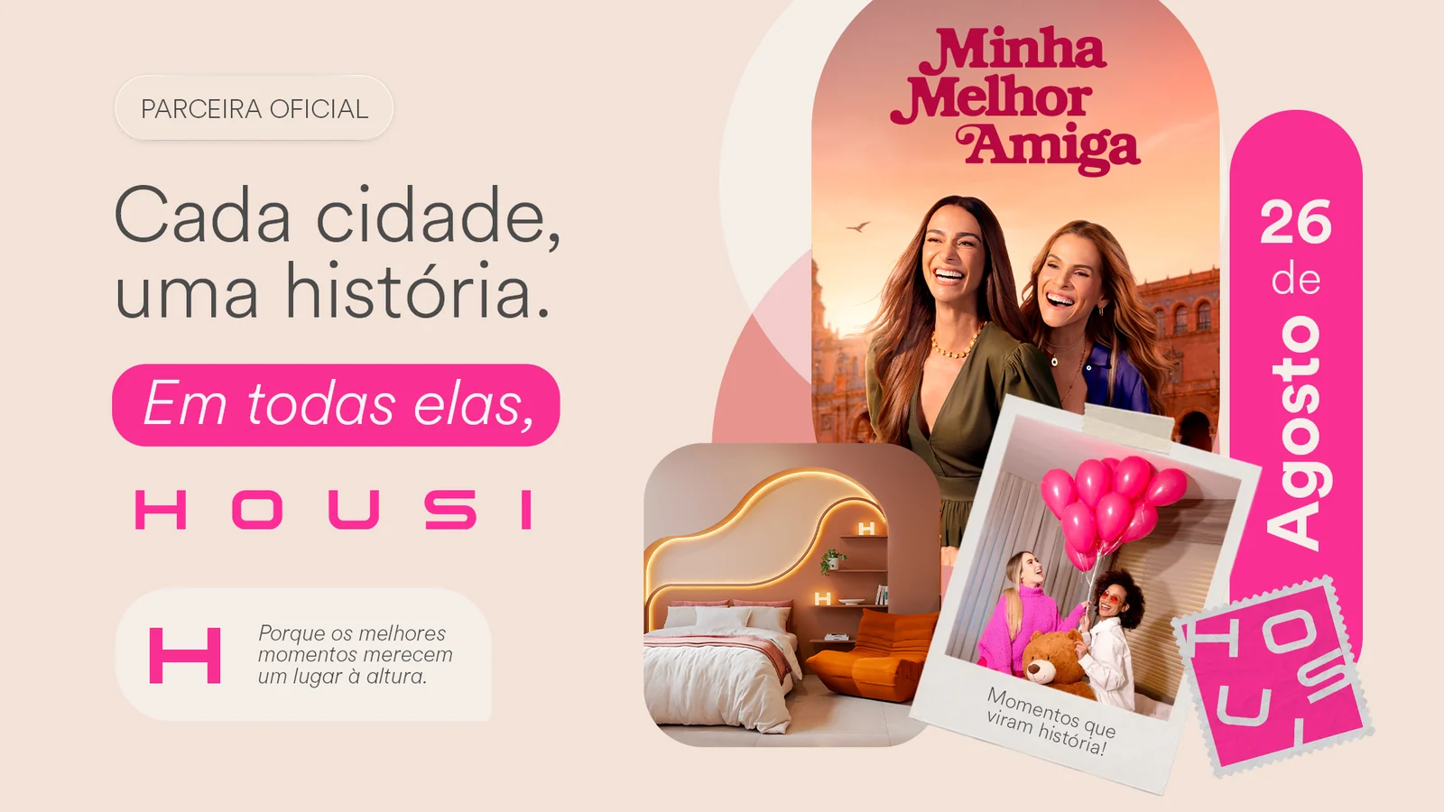 Parceria leva comédia com Ingrid Guimarães e Mônica Martelli além das telas