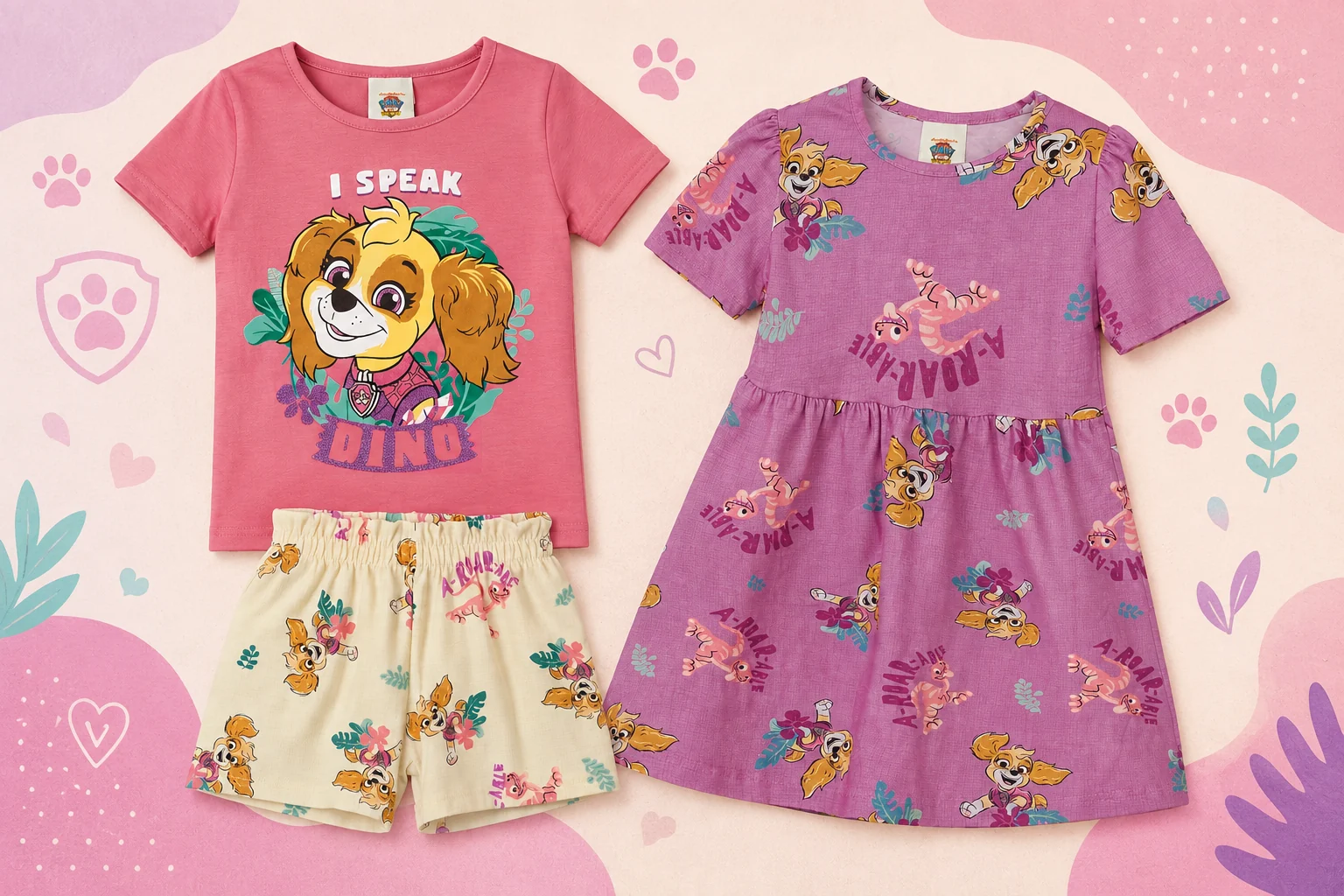 Patrulha Canina inspira nova coleção de primavera da Malwee Kids