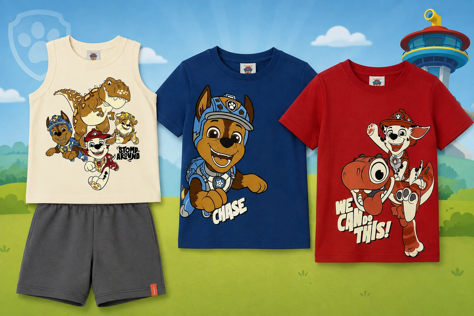 Patrulha Canina inspira nova coleção de primavera da Malwee Kids