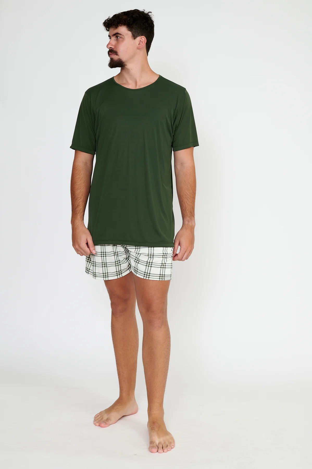 Pijamas iguais reforçam vínculo no Dia dos Pais
