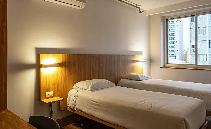 Prédio com abrigo antibombas de 1947 vira novo hotel no centro de SP