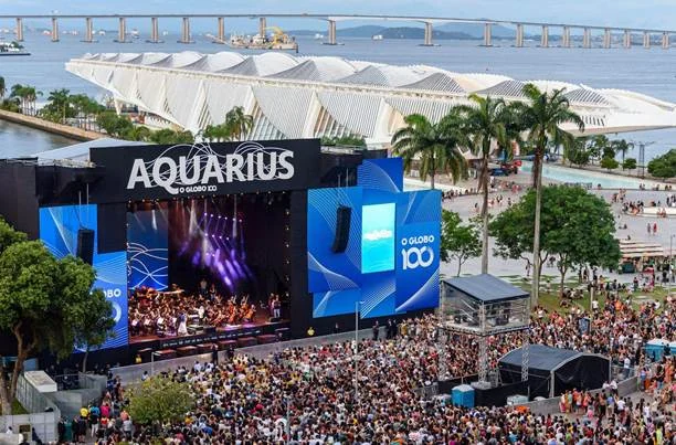 Projeto Aquarius reúne Emicida, Leci Brandão e OSB na Praça Mauá 1 Projeto Aquarius reúne Emicida, Leci Brandão e OSB na Praça Mauá