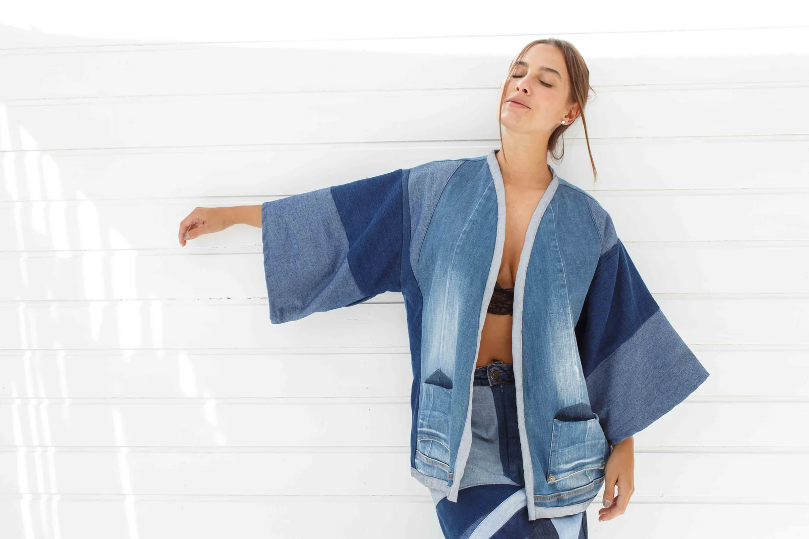 Retalhos viram alta costura com projeto social de moda sustentável