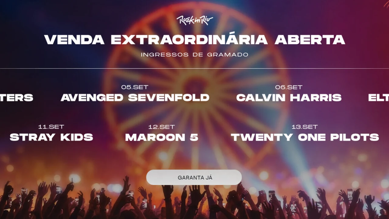 Rock in Rio abre hoje última venda extra de ingressos, às 12h rock in rio abre hoje ultima venda extra de ingressos as 12h featured