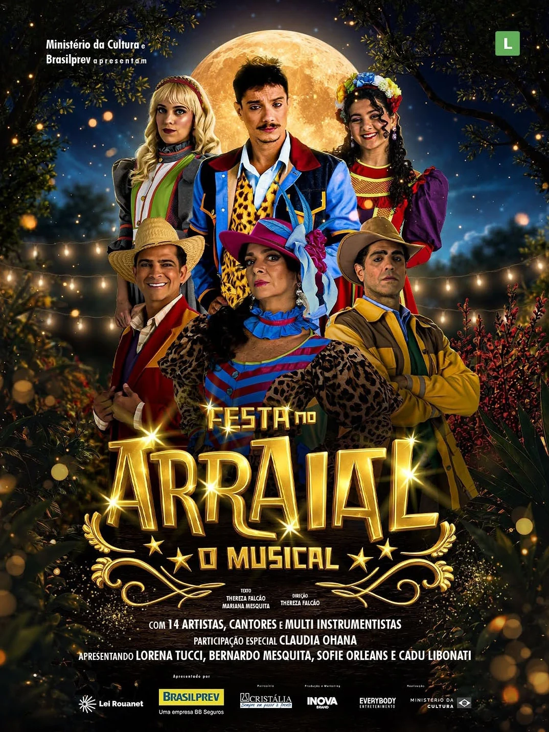 Sonho de uma Noite de Verão vira musical junino no Teatro Clara Nunes 6 Sonho de uma Noite de Verão vira musical junino no Teatro Clara Nunes