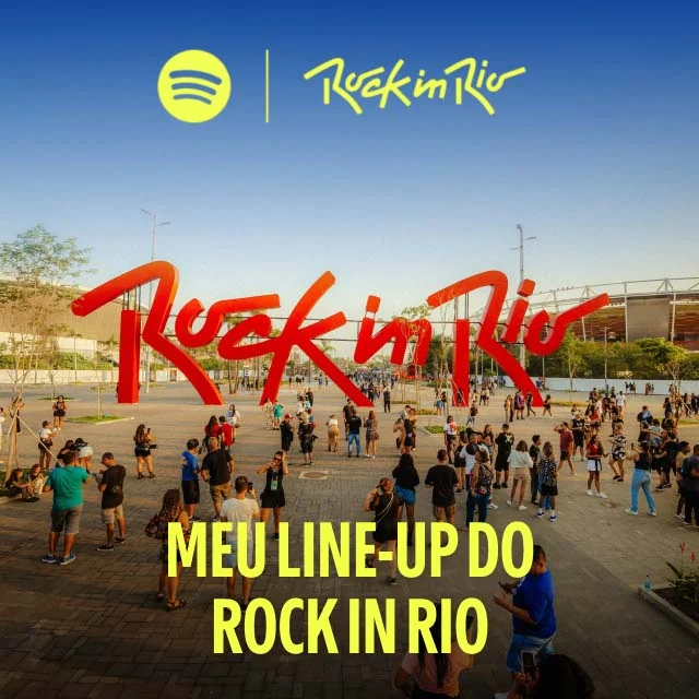 Spotify analisa suas músicas e encontra seu match no Rock in Rio 1 Spotify analisa suas músicas e encontra seu match no Rock in Rio