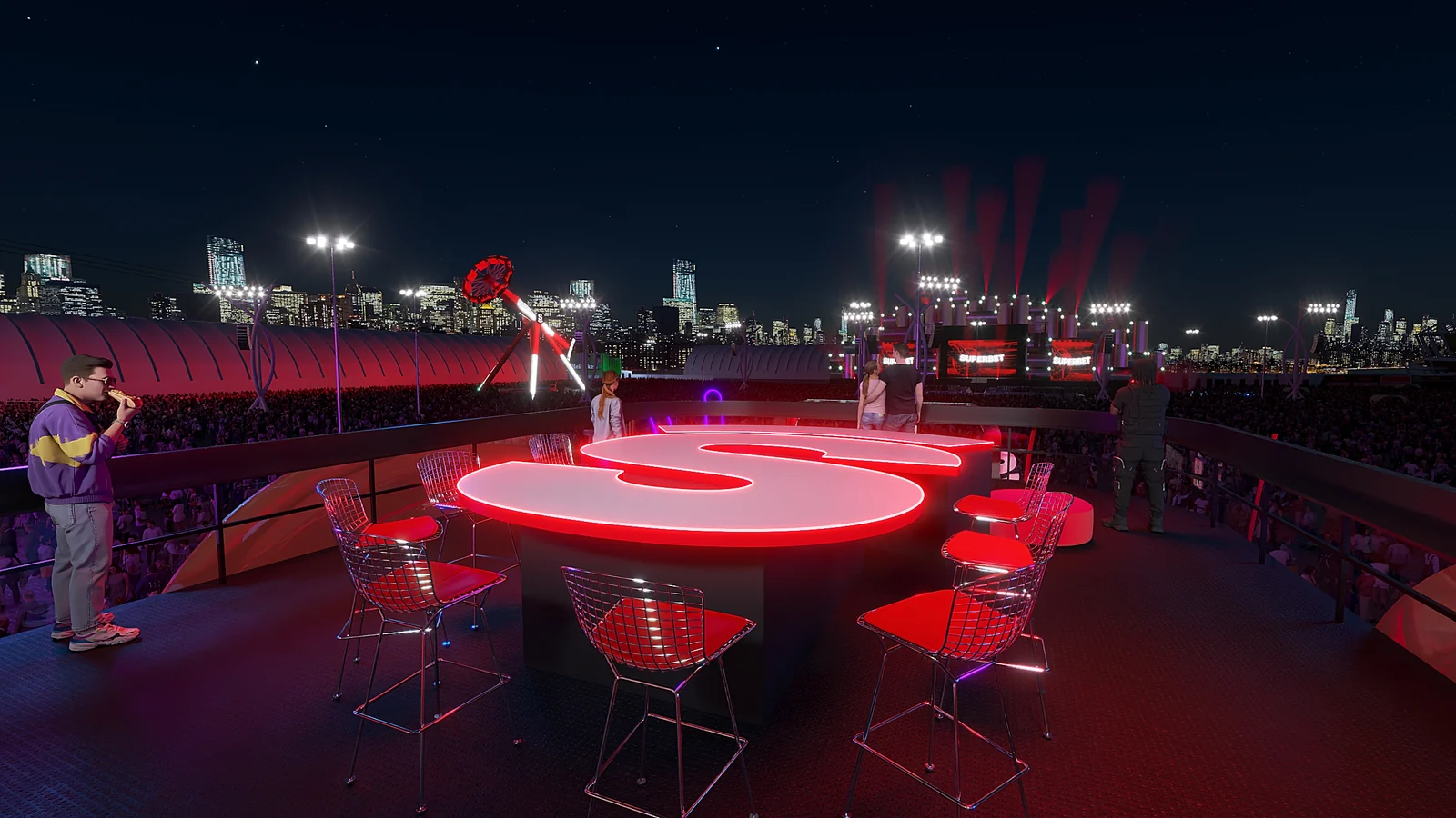 Superbet leva disputa de fandoms e games ao Rock in Rio 2026