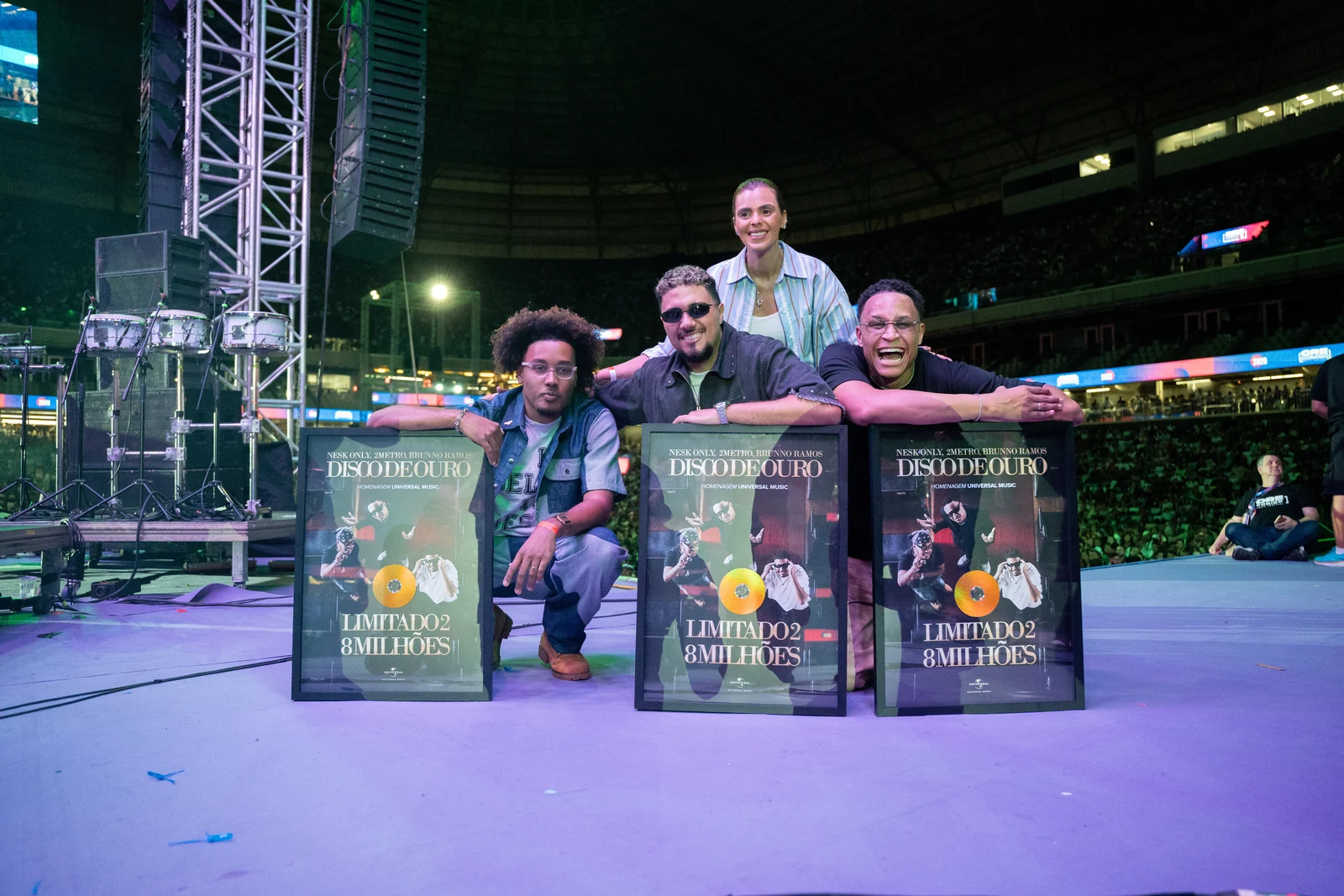 Trap gospel conquista Disco de Ouro em apresentação na Arena MRV
