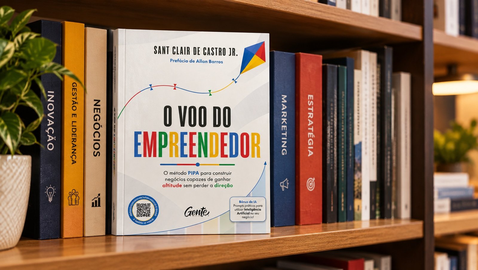Fundador da Mobiauto lança livro com método inédito para estruturar e escalar negócios do zero Sant Clair de Castro Jr. fundador da Mobiauto lanca seu novo livro O Voo do Empreendedor 01