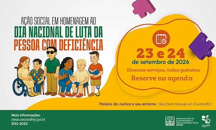 Ação social no TJRJ amplia acesso a serviços e direitos fundamentais