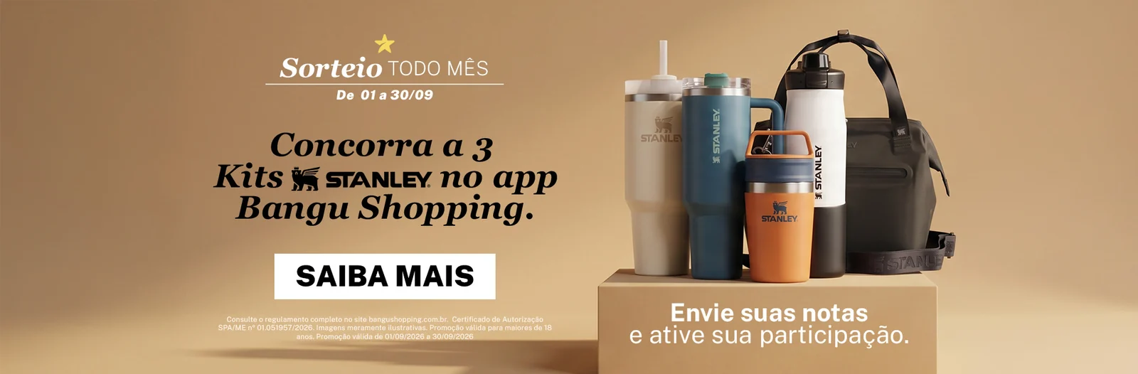 Bangu Shopping distribui kits Stanley em ação de fidelidade 1 Bangu Shopping distribui kits Stanley em ação de fidelidade