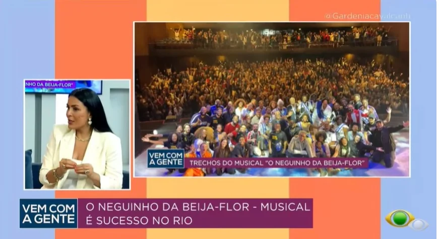 Bastidores do musical sobre Neguinho da Beija-Flor chegam à televisão