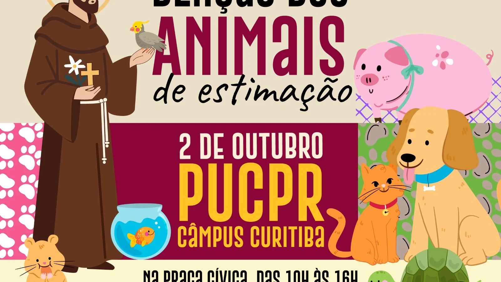 bencao dos animais celebra afeto pelos pets com acao presencial e drive thru featured