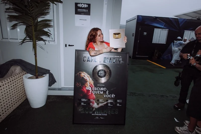 Carol Biazin leva Platina e Ouro nos bastidores do Rock in Rio 1 Carol Biazin leva Platina e Ouro nos bastidores do Rock in Rio