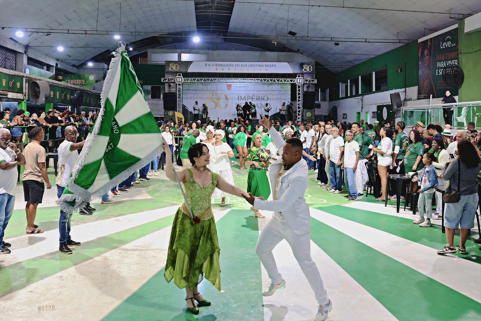 Chave Verde define novos semifinalistas de samba no Império Serrano