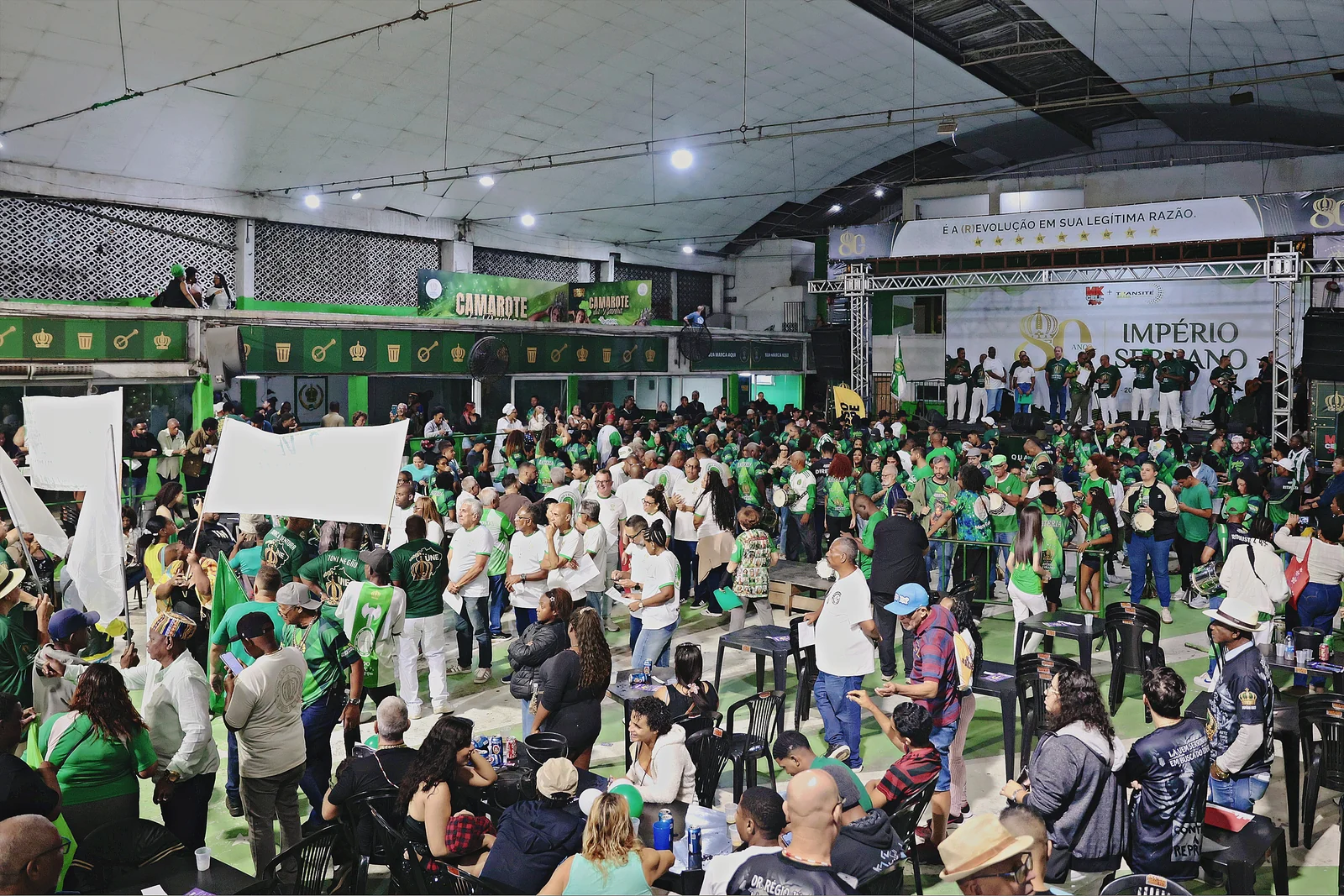 Chave Verde define novos semifinalistas de samba no Império Serrano